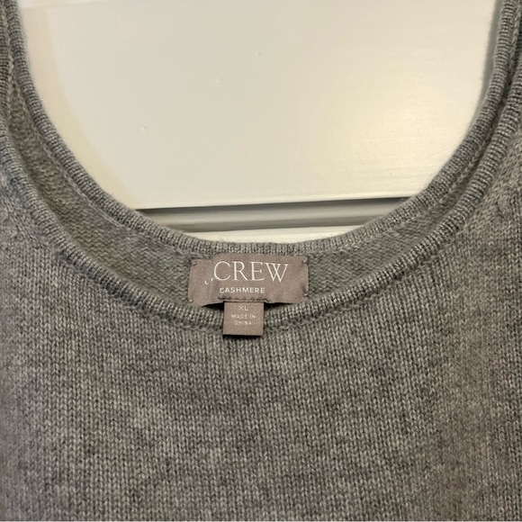 J. Crew Cashmere Shrunken Sweater Tank XL NWOT - Picture 4 of 7